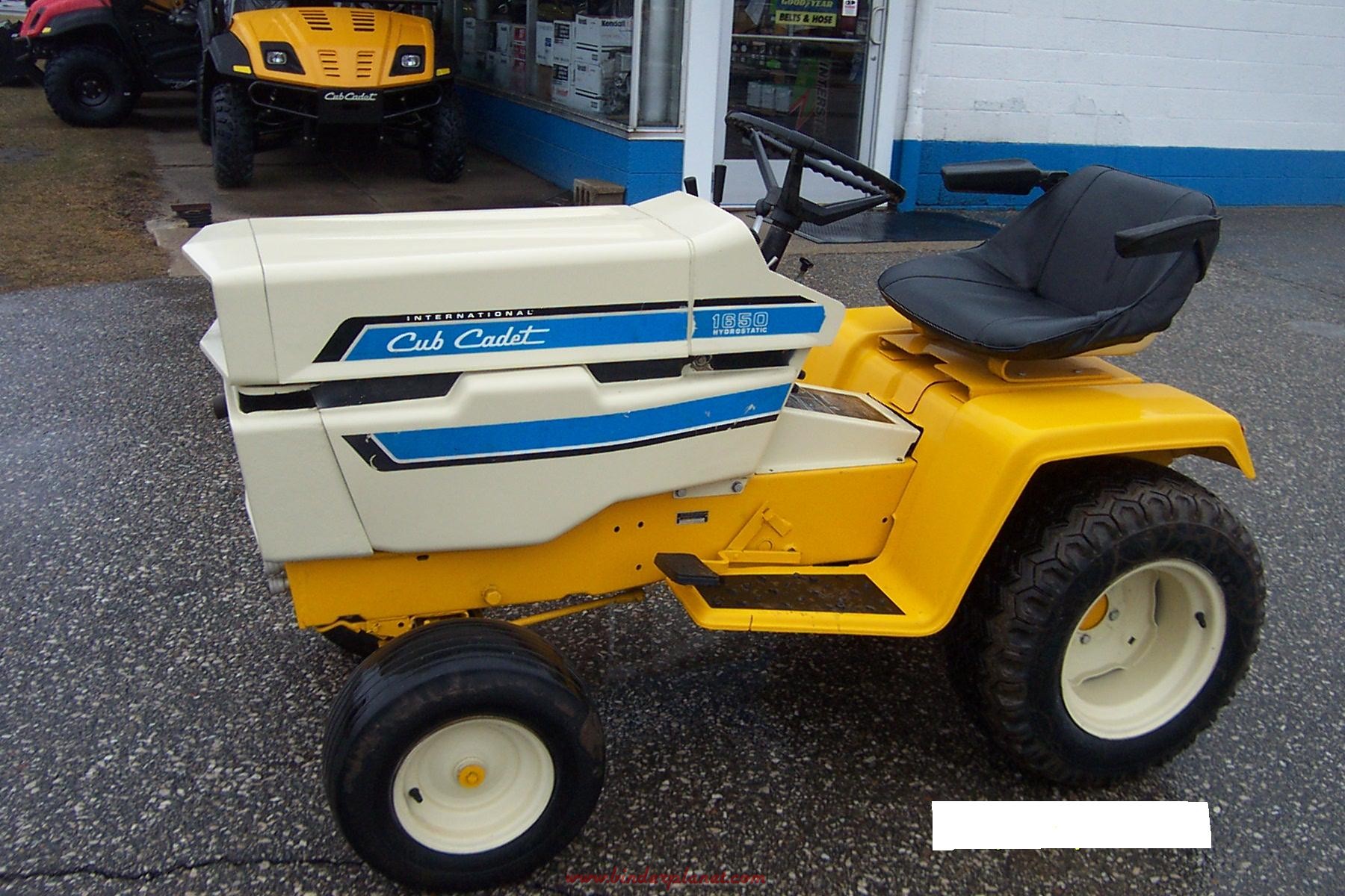 large Cub Cadet tractor collection
