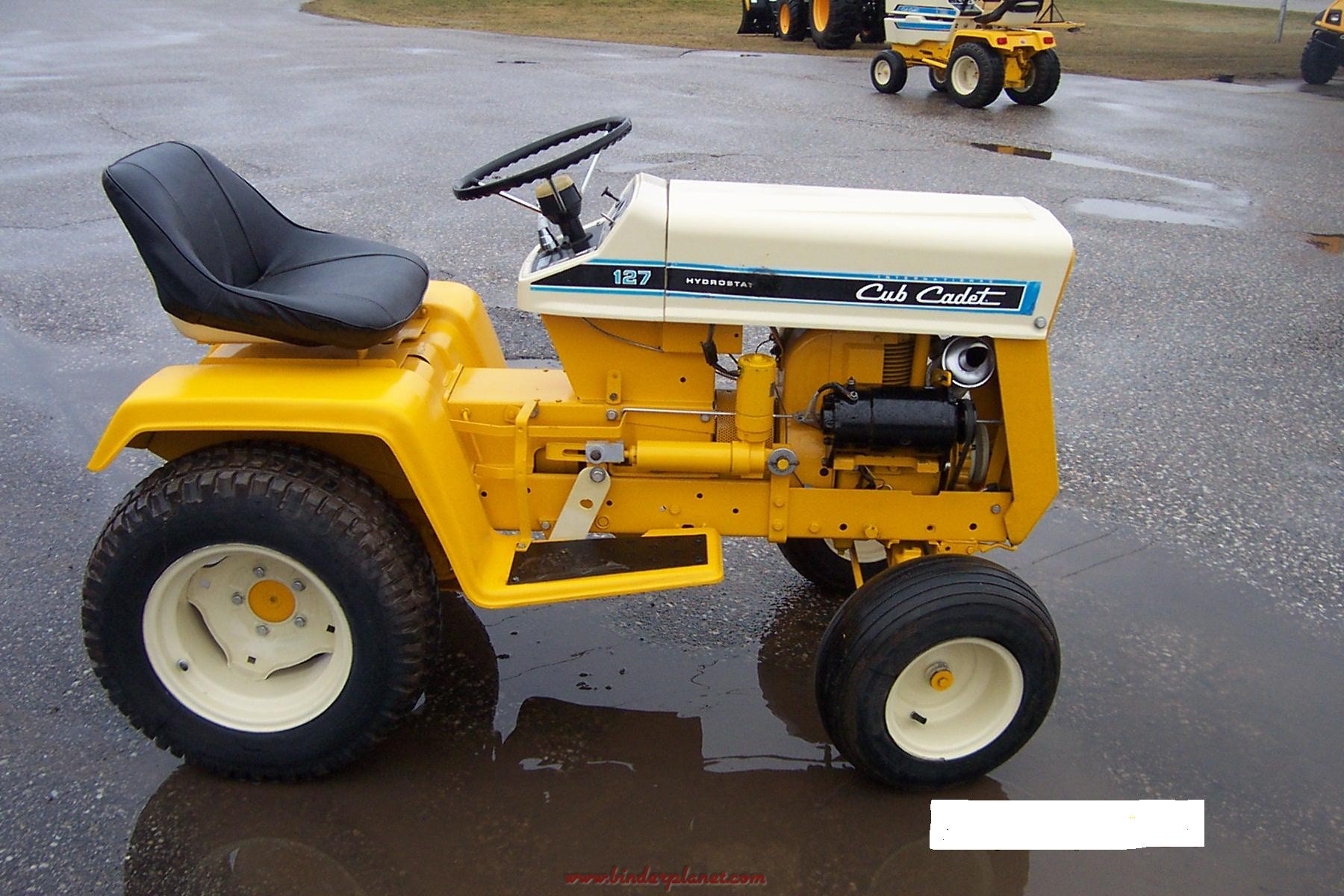 cub cadet toy lawn tractor